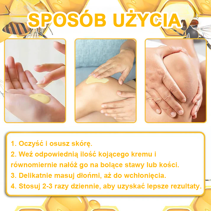 TLOPA® Toksyna botulinowa i jad pszczeli Krem przeciwbólowy do gojenia kości🐝🐝🐝