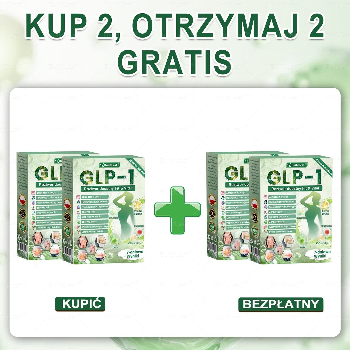 Oficjalny sklep Polska | ☘️☘️STDEI® GLP-1 8-w-1 Fit & Vital Rozwiązanie (Jednorazowe dziennie, widoczne zmiany w ciągu 7 dni) ✅ Otyłość, zdrowie sercowo-naczyniowe, cukrzyca, bezdech senny, zdrowie jelit, problemy ze stawami i inne