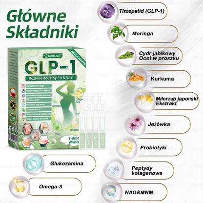 Oficjalny sklep Polska | ☘️☘️STDEI® GLP-1 8-w-1 Fit & Vital Rozwiązanie (Jednorazowe dziennie, widoczne zmiany w ciągu 7 dni) ✅ Otyłość, zdrowie sercowo-naczyniowe, cukrzyca, bezdech senny, zdrowie jelit, problemy ze stawami i inne