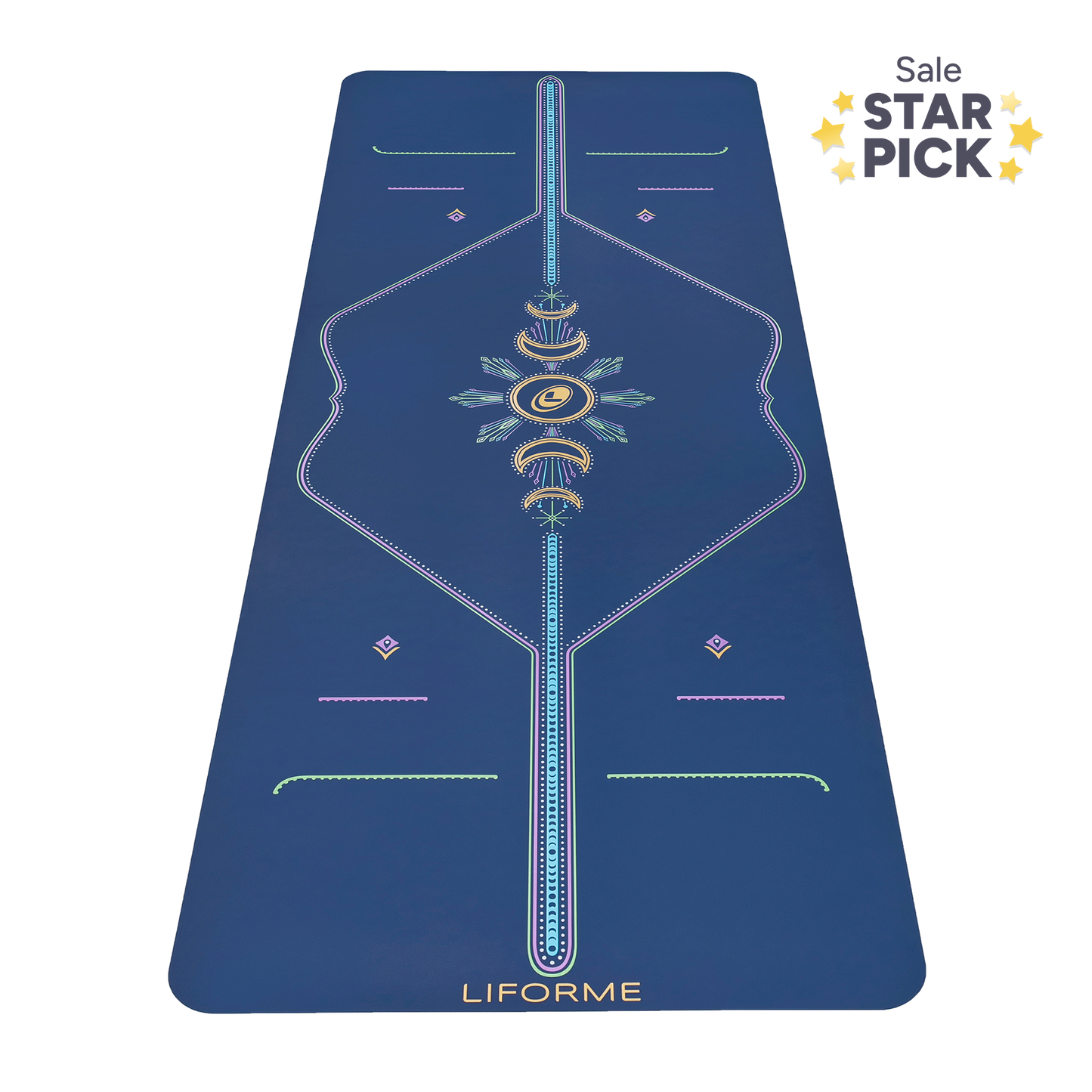 Liforme Cosmic Moon Yoga Mat