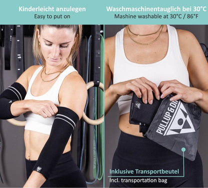 Elbow Sleeves for Sports and Everyday Life, more Stability and Performance. 1 Pair