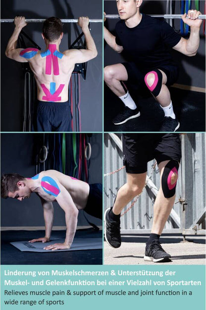 Kinesio Tapes – Skin-Friendly Sport Tape in Different Colours
